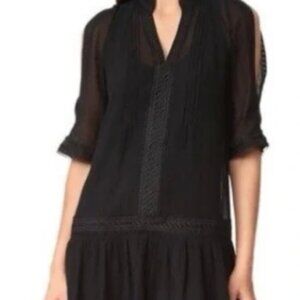 Kobi Halperin Drop waist black dress